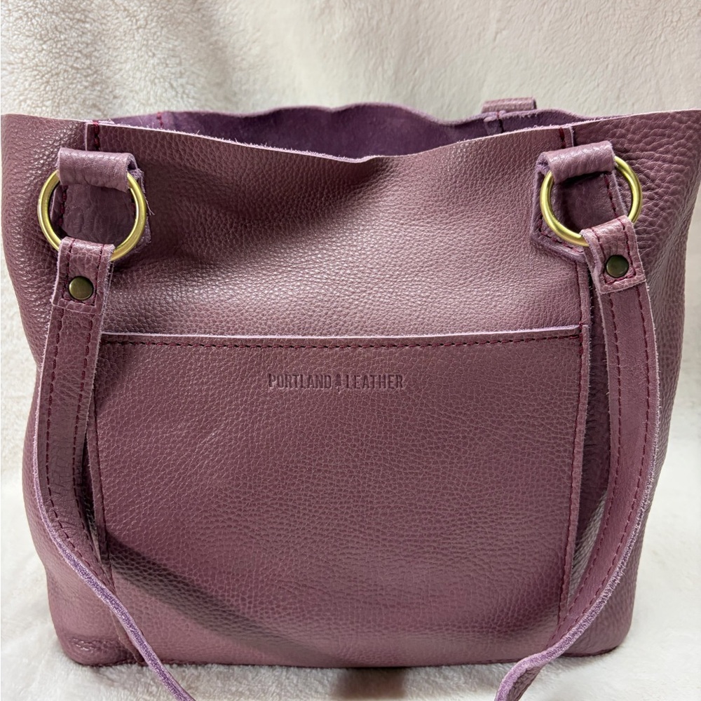 Portland Leather Market Tote in Kyoto